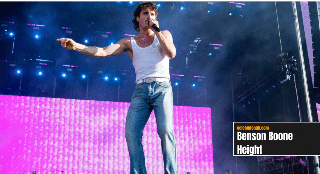 benson boone height