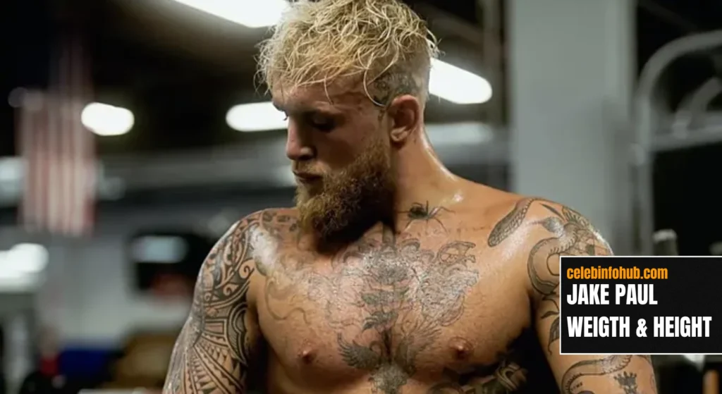 jake paul weight and height