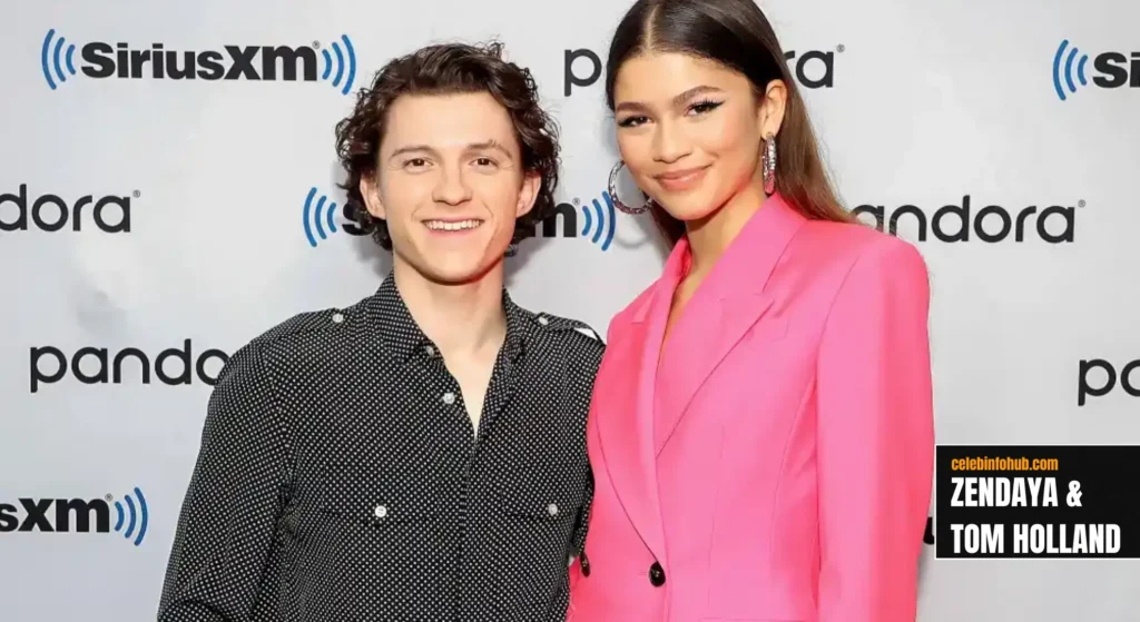 Zendaya and Tom Holland